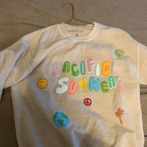 Aesthetic PacSun indie sweatshirt